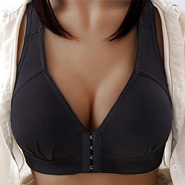 PlusSize Front Closure PushUp Bra