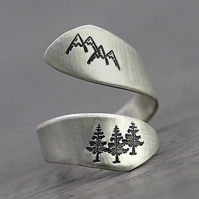 NATURE-INSPIRATION RING（925 sterling silver）