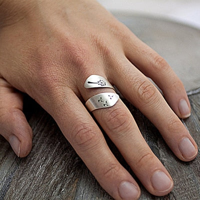 NATURE-INSPIRATION RING（925 sterling silver）