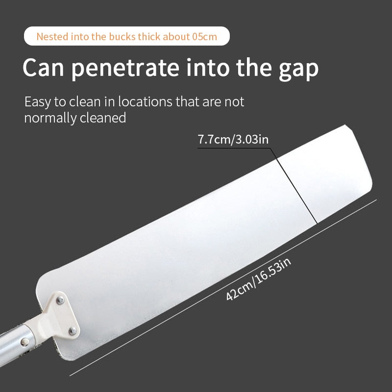 Retractable Gap Dust Cleaning Artifact