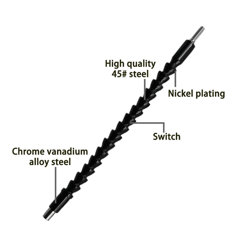 Flexible Shaft Drill Bit Extension Holder Link for Electronic Drill