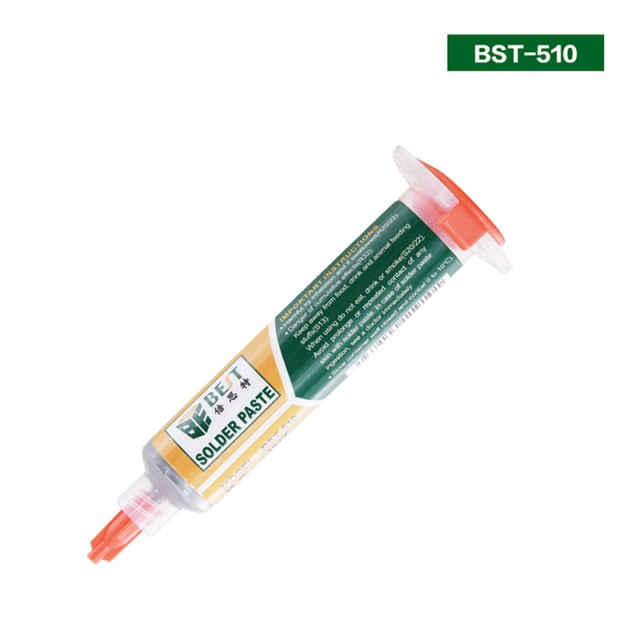 BGA Syringe Tin Solder Paste Leaded Sn63pb37 Melting Point 183 ℃