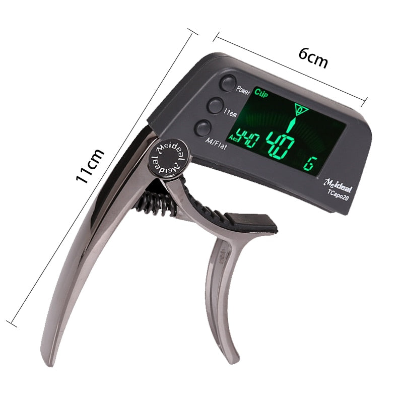 2-in-1 Capo Tuner - CapoPro V2.0