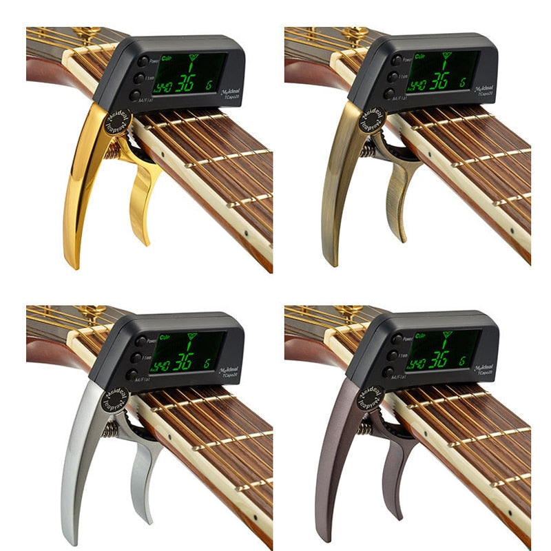 2-in-1 Capo Tuner - CapoPro V2.0