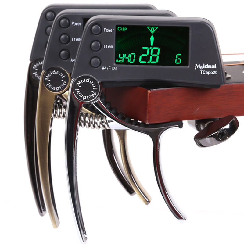 2-in-1 Capo Tuner - CapoPro V2.0