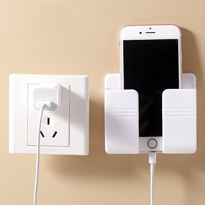 Wall-Mounted Mobile Phone Charging Storage Box