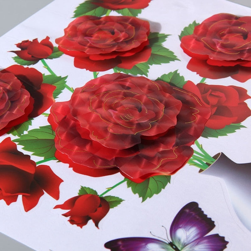 Adhesive Flower