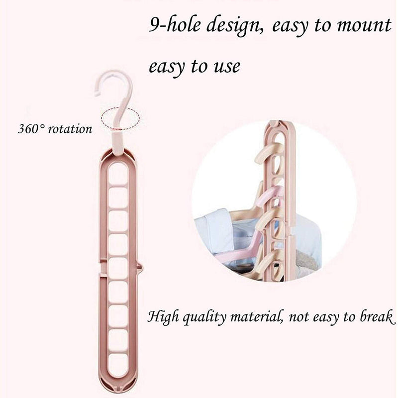 Hana Magic Space Saving Multi Functional Clothes Hangers