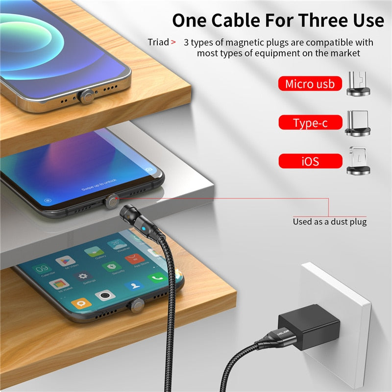 Fast Charging Magnetic Mobile Cable