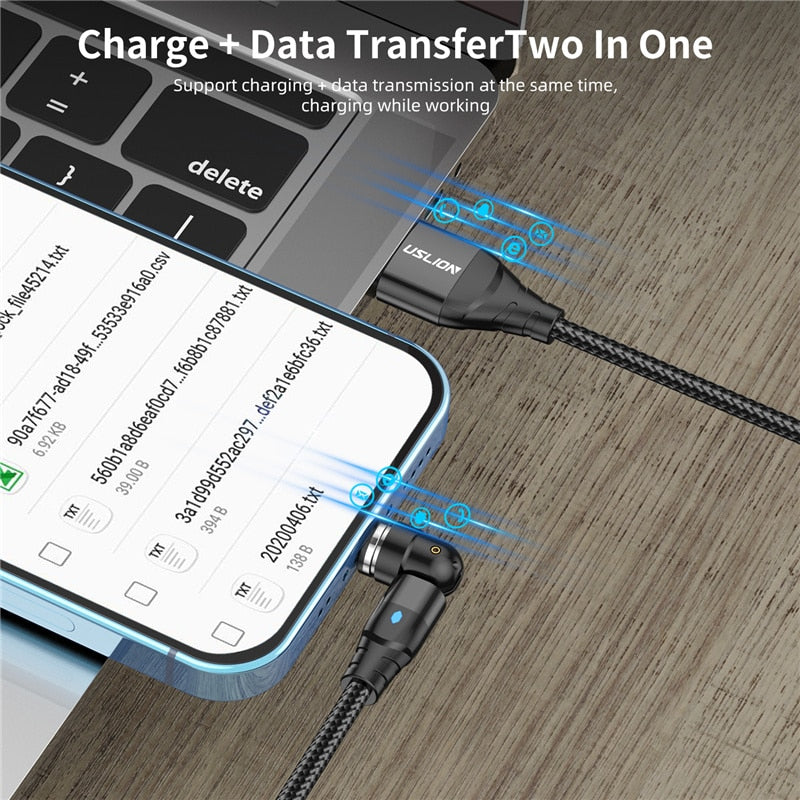 Fast Charging Magnetic Mobile Cable