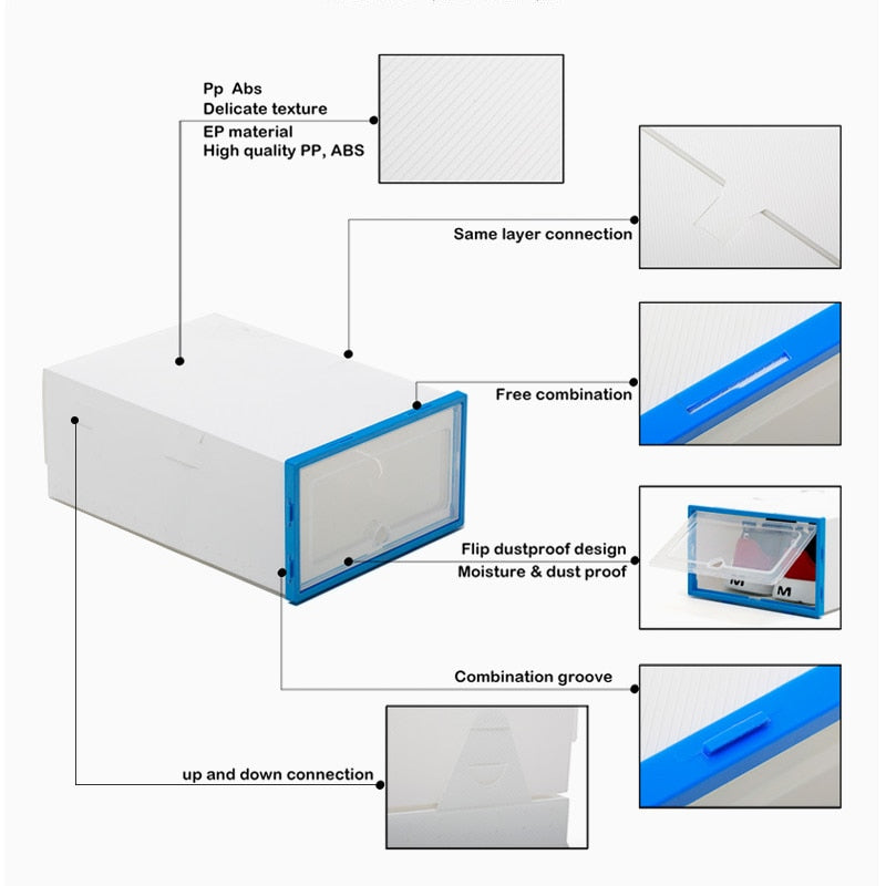 Drawer Type Shoe Box