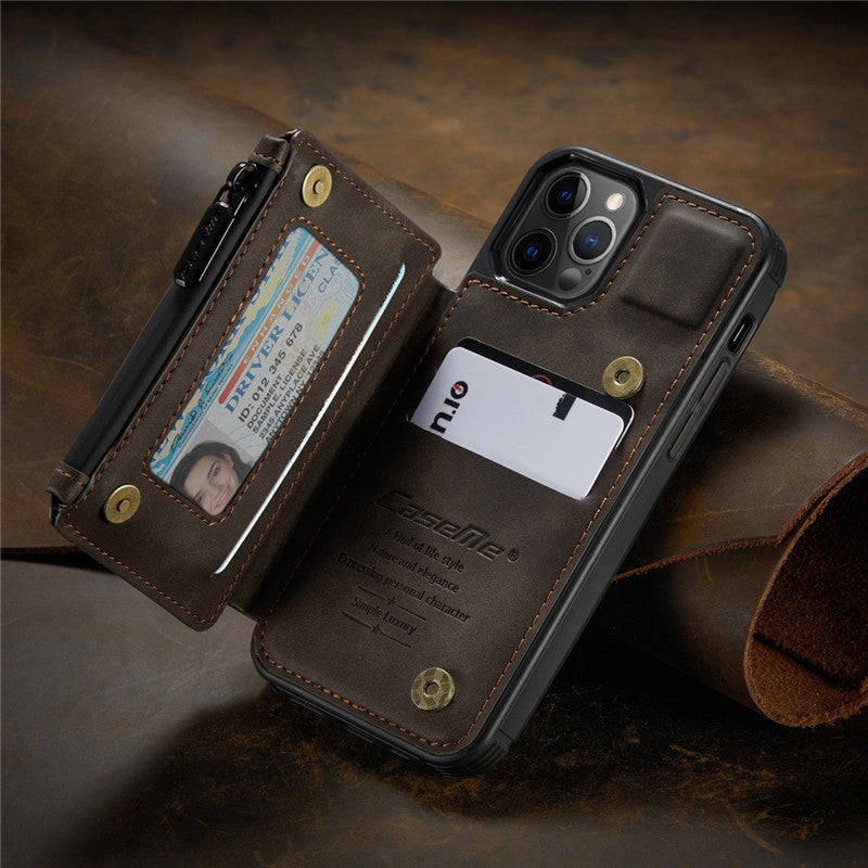 Genuine Leather Phone Wallet Case