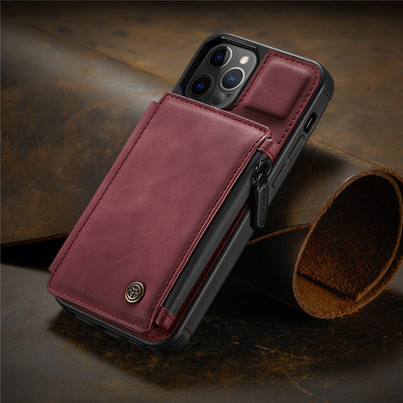 Genuine Leather Phone Wallet Case