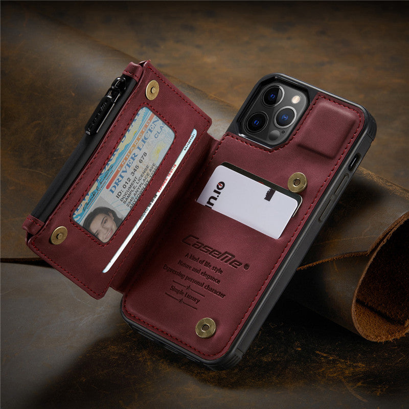 Genuine Leather Phone Wallet Case