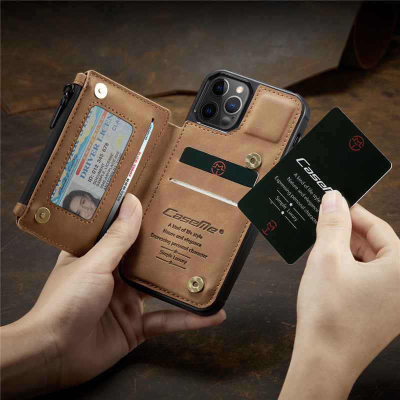 Genuine Leather Phone Wallet Case