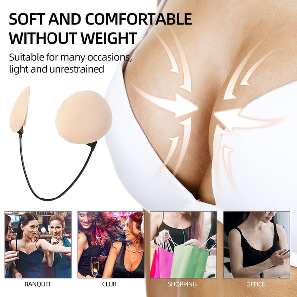 Push Up Frontless Bra