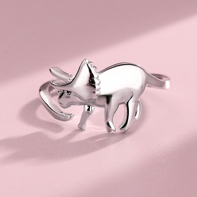 Adjustable Cute Dinosaur Ring