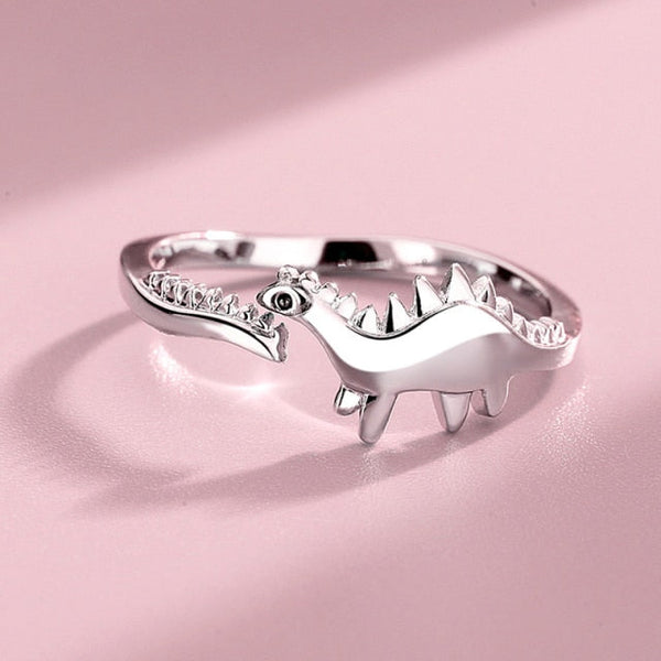 Adjustable Cute Dinosaur Ring