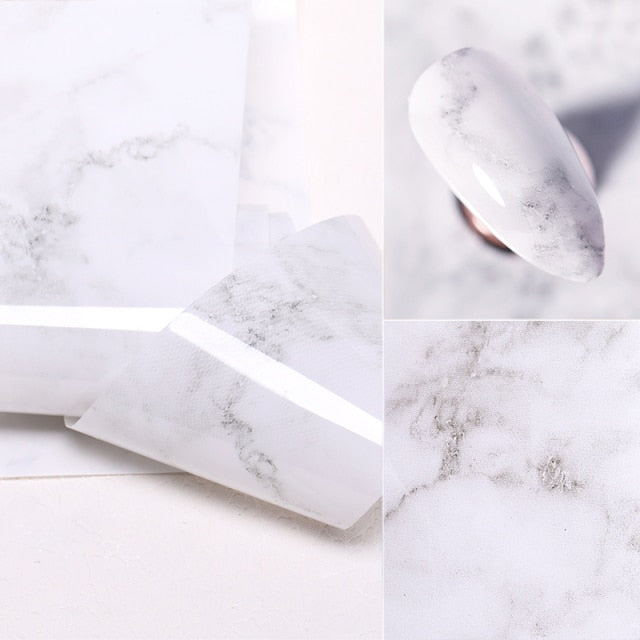 Marble Manicure Transfer Film Set