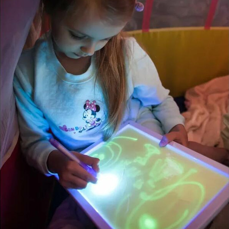 Light Drawing- Fun And Developing Toy & Luminous Pen