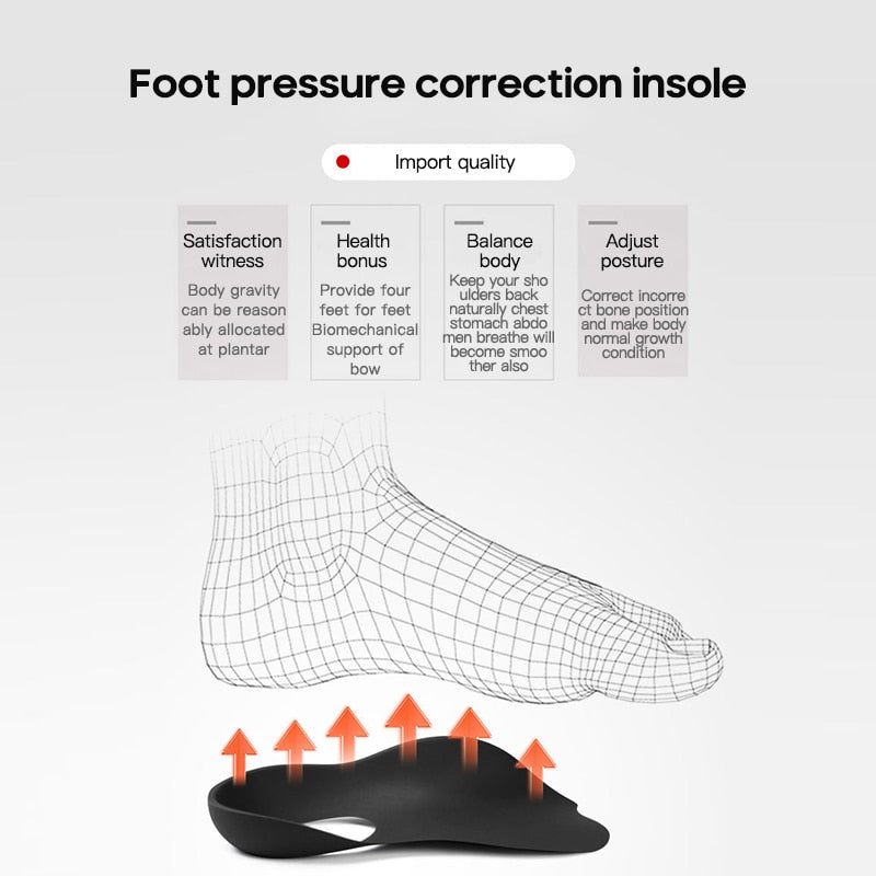 Flat Foot Orthopedic Insoles