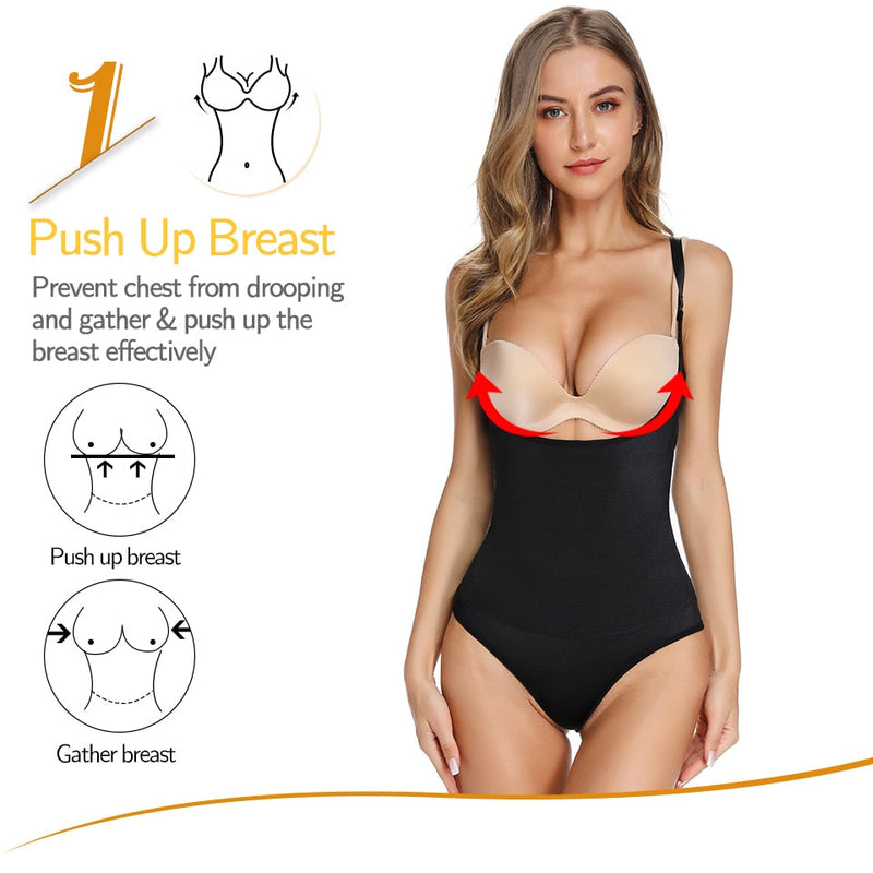 CurvyFit Adjustable Abs Shaping Bodysuit