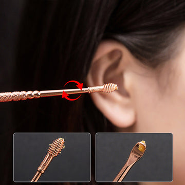 Dual Head Spring Ear Cleaner