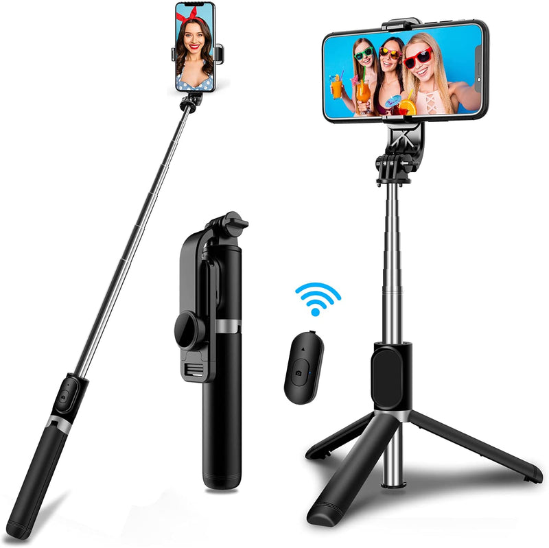 6 IN 1 WIRELESS BLUETOOTH SELFIE STICK