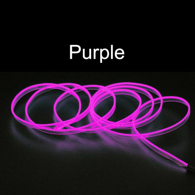 Car Wire Neon Glow Light