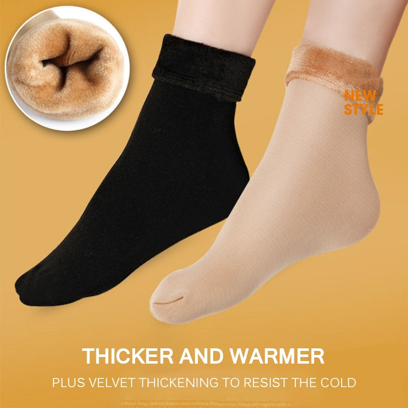 Thickening And Velvet Snow Socks