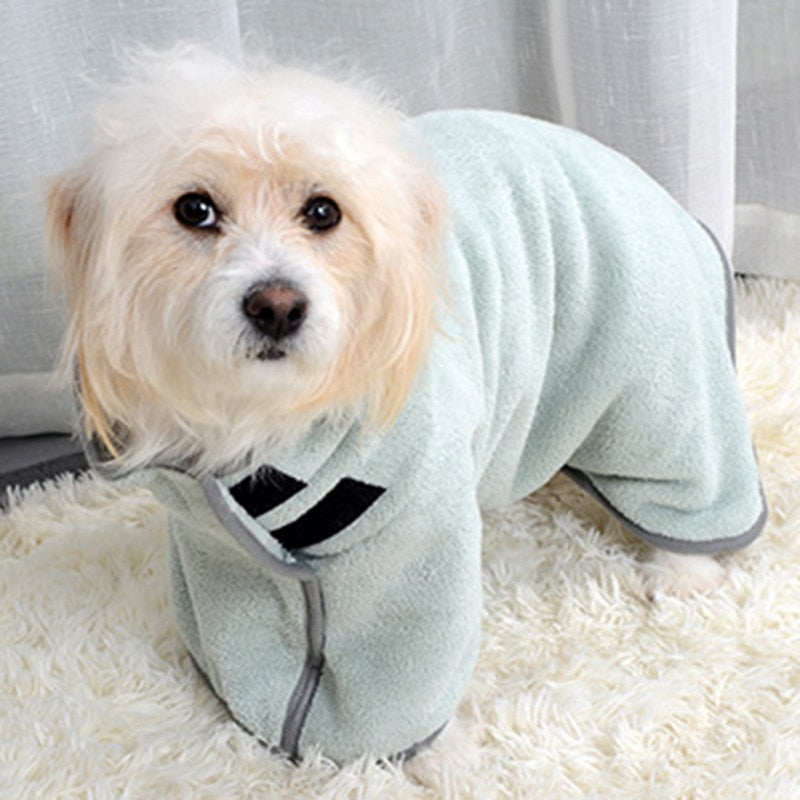 Absorbent Pet Bathrobe