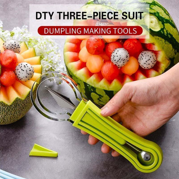 4 in 1 Stainless Steel Fruit Tool Set