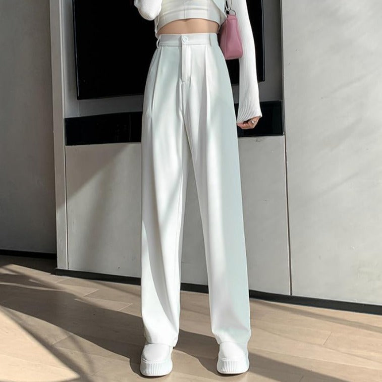 Woman's Casual Full-Length Loose Pants