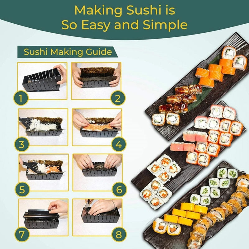 DIY Sushi Maker - 10 PCS SET