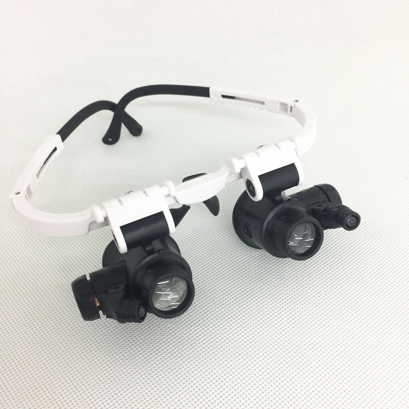 LED Glasses Magnifier ( 6x 8x 10x 15x 20x 23x )