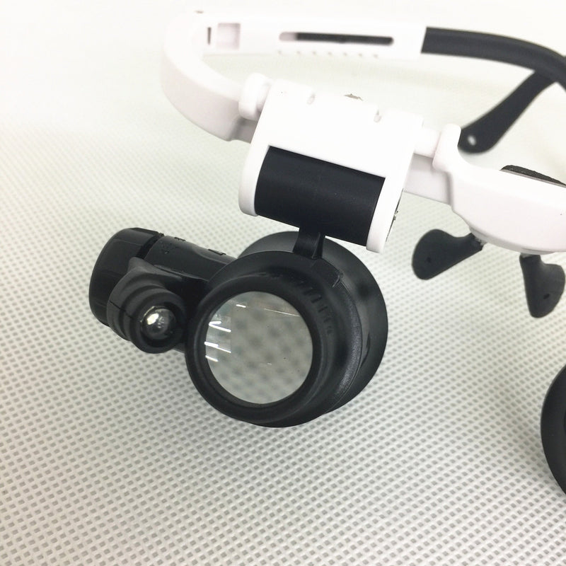 LED Glasses Magnifier ( 6x 8x 10x 15x 20x 23x )