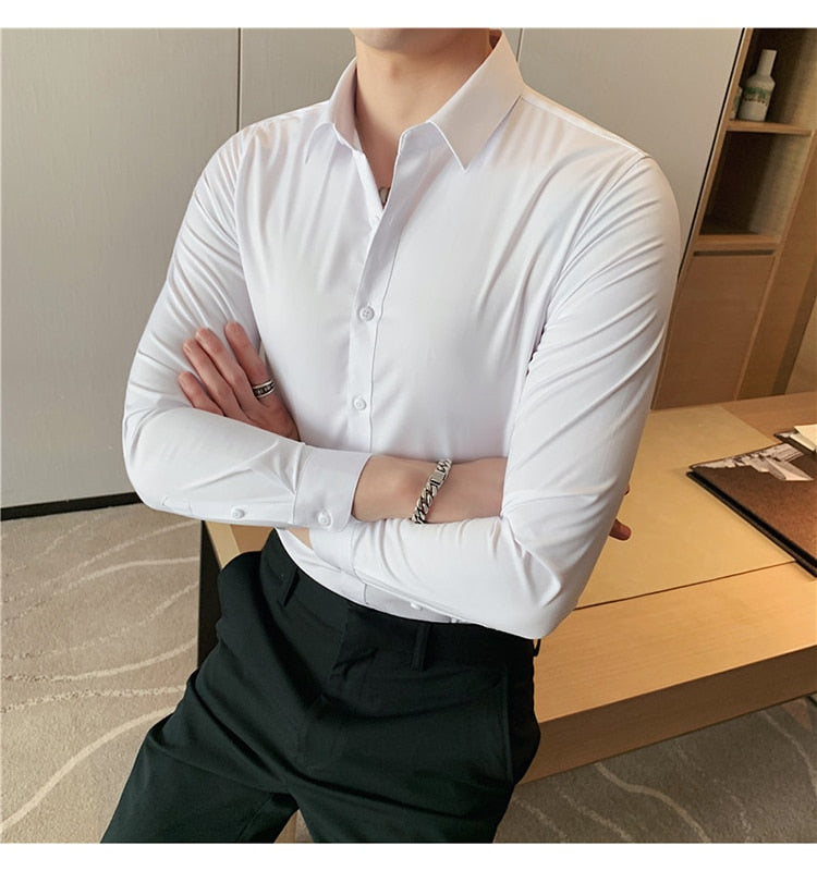 Stretch Non-iron Anti-wrinkle Shirt