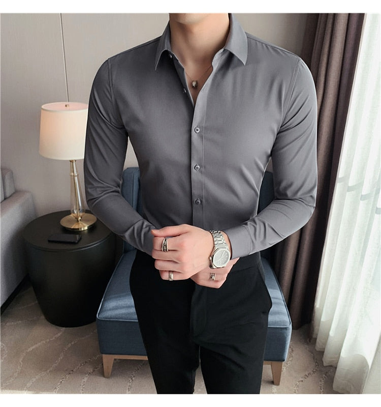 Stretch Non-iron Anti-wrinkle Shirt