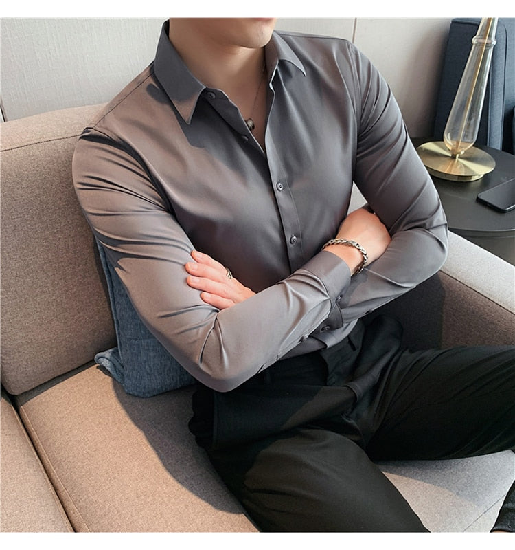 Stretch Non-iron Anti-wrinkle Shirt