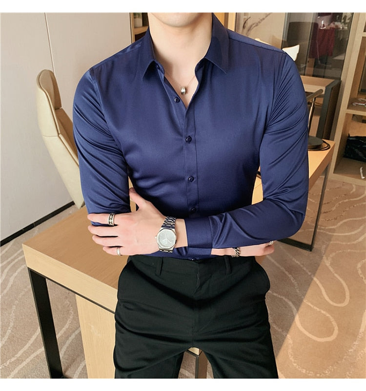 Stretch Non-iron Anti-wrinkle Shirt