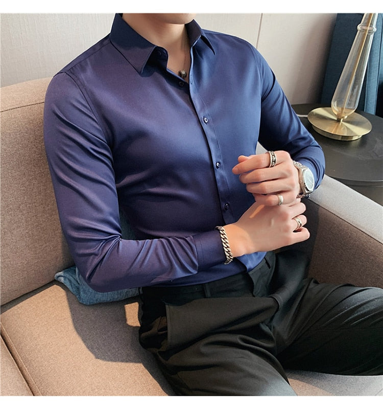 Stretch Non-iron Anti-wrinkle Shirt