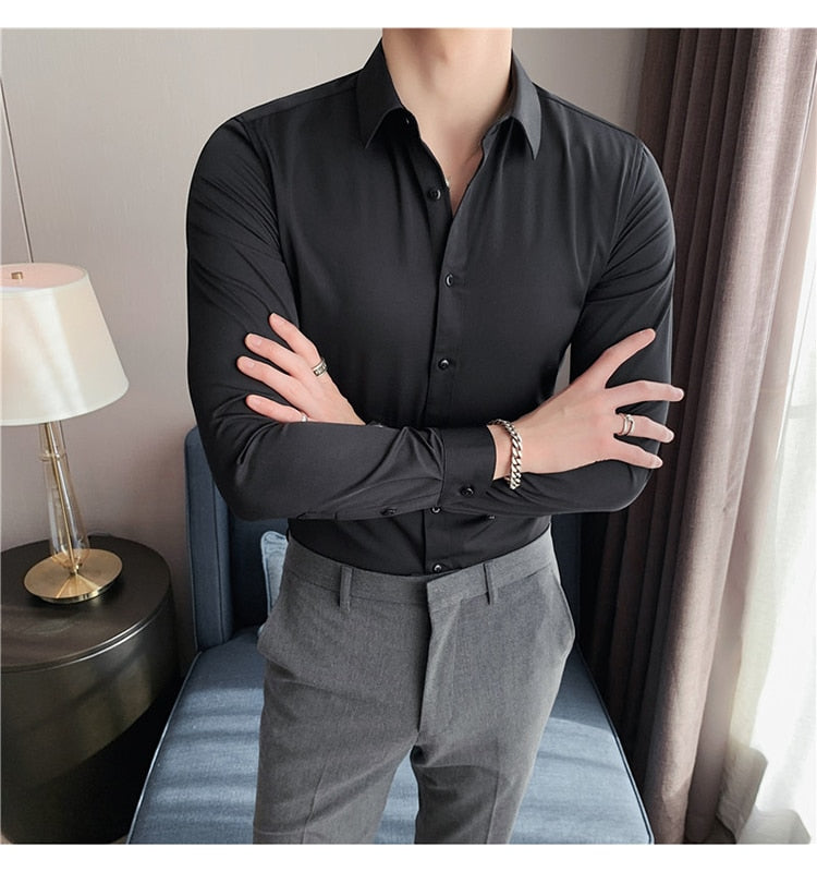 Stretch Non-iron Anti-wrinkle Shirt