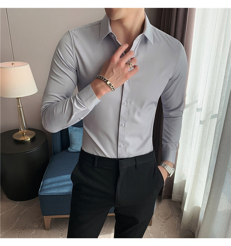 Stretch Non-iron Anti-wrinkle Shirt