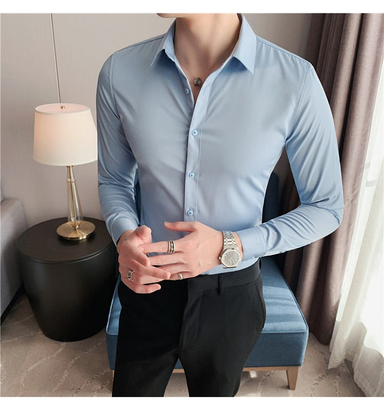 Stretch Non-iron Anti-wrinkle Shirt