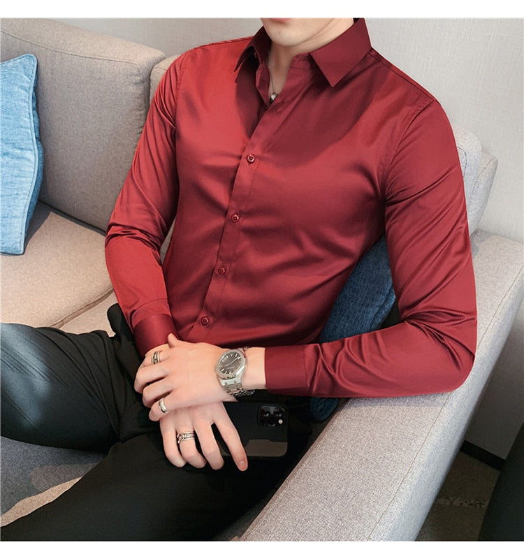 Stretch Non-iron Anti-wrinkle Shirt