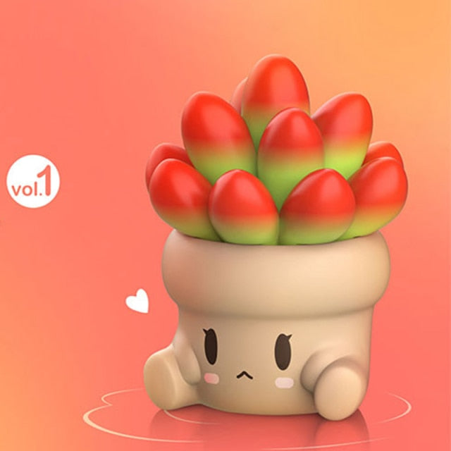 Pen Pot Hugging Succulents Blind Box