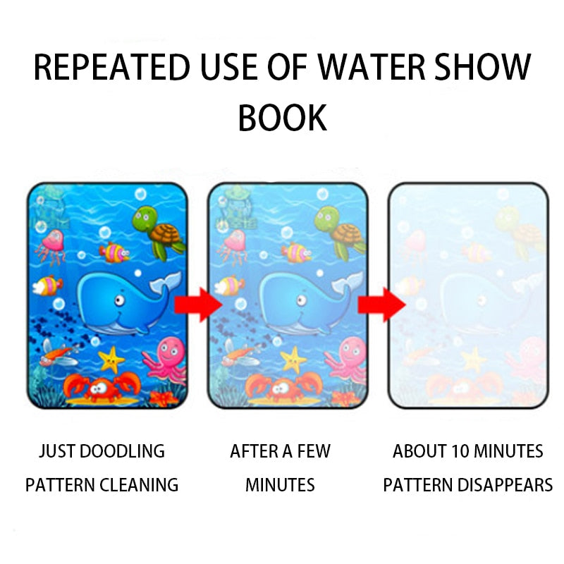 Magic Water Coloring Book