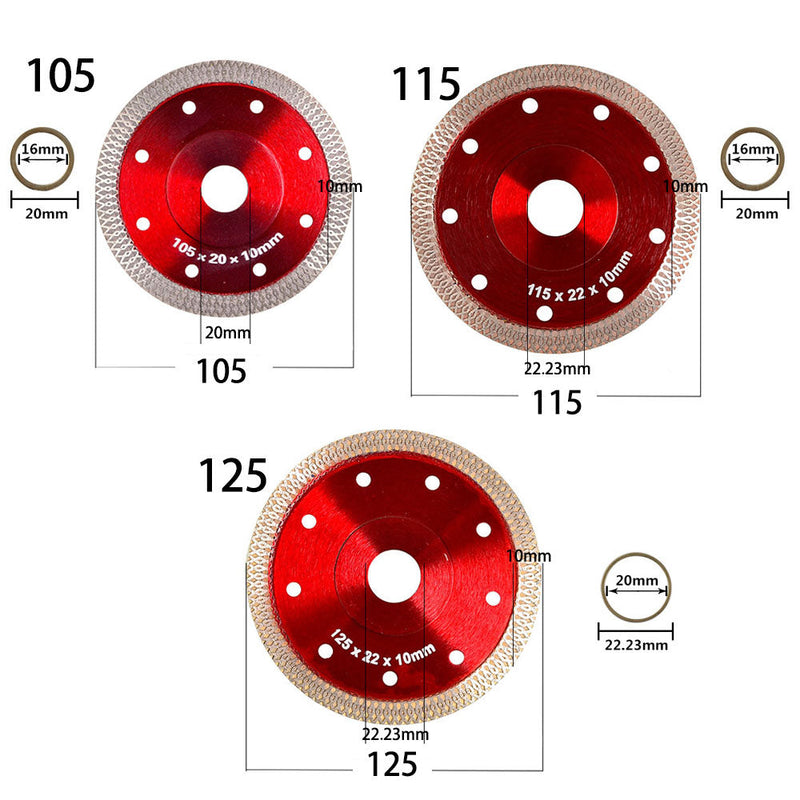 Super Thin Diamond Porcelain Saw Blade