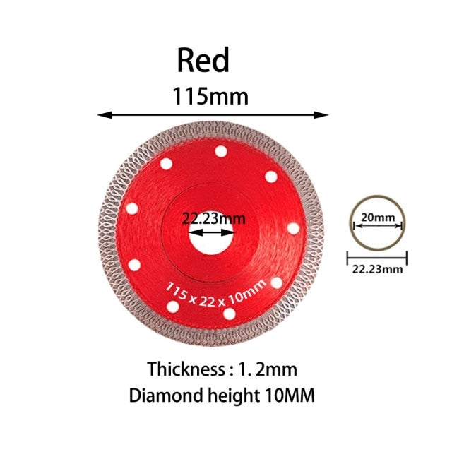 Super Thin Diamond Porcelain Saw Blade