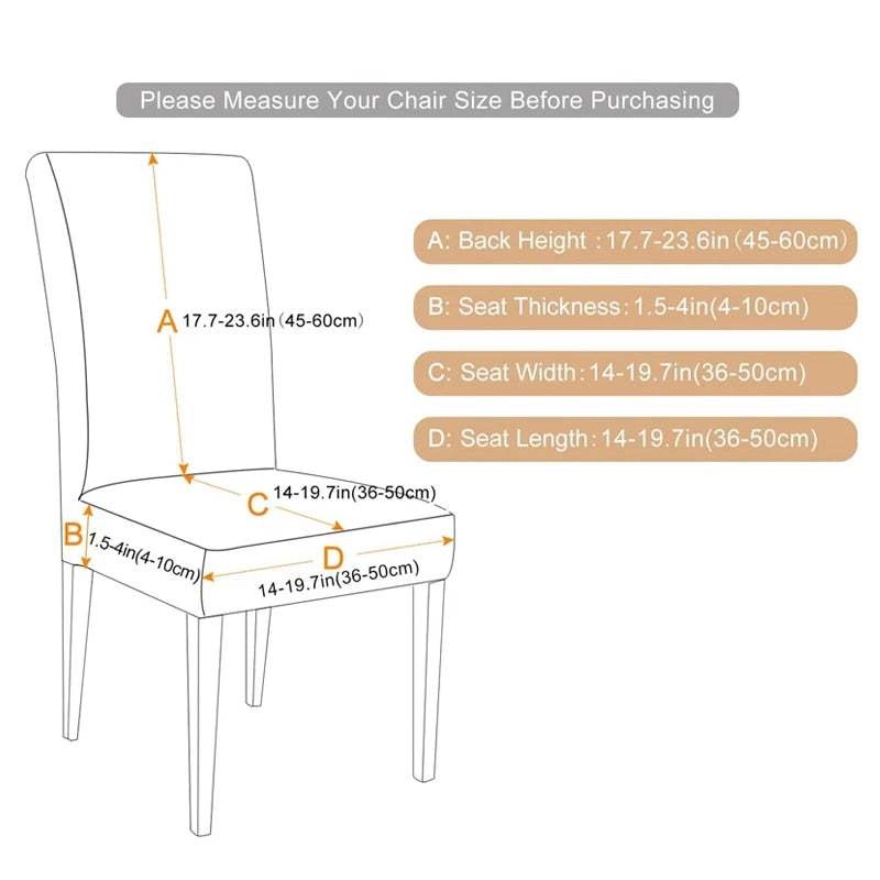 Stretchable Christmas Chair Covers